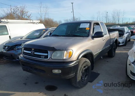 2000 Toyota Tundra Sr5 V8 из США, поврежденный, VIN 5TBBT4418YS054318